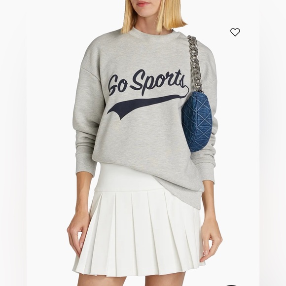 Favorite Daughter Tops - NWT Favorite Daughter 'Go Sports' Cotton Sweatshirt Size Medium